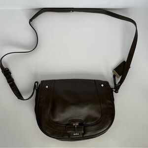 Nine West vintage saddlebag crossbody brown